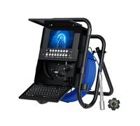 Telecamera For Ispezione Di Tubi Fognari Da 7'' Con Autolivellamento E Localizzatore A 512 Hz, Endoscopio Industriale For, DVR, Boroscopio Idraulico Impermeabile Resistente All'Usura(50m,23MM Camera)