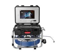 Telecamera For Ispezione Tubi Fognari Da 5/7 Mm Di Diametro Con Schermo IPS 1080P 512 Hz, Video Autolivellante E Contametri, Endoscopica Impermeabile Resistente All'Usura(60 m,5MM Cable)