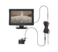 Telecamera for retromarcia for auto con monitor for parcheggio del veicolo Monitor for telecamera di HD schermo da 4,3 pollici Installazione semplice(430BM-4LED)