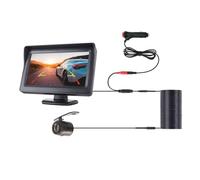 Telecamera For Retromarcia For Auto Da 4,3 Pollici Con Monitor For Parcheggio Del Veicolo Telecamera For Retromarcia LED HD Schermo LCD TFT Installazione Semplice Facile Da Usare(430B-CL-BF-6M)