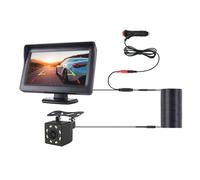 Telecamera For Retromarcia For Auto Da 4,3 Pollici Con Monitor For Parcheggio Del Veicolo Telecamera For Retromarcia LED HD Schermo LCD TFT Installazione Semplice Facile Da Usare(430B-CL-8LED-6M)