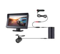 Telecamera For Retromarcia For Auto Da 4,3 Pollici Con Monitor For Parcheggio Del Veicolo Telecamera For Retromarcia LED HD Schermo LCD TFT Installazione Semplice Facile Da Usare(430B-CL-BF8LED-6M)