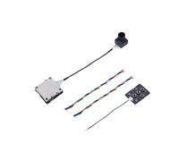 Telecamera FPV HDR 4K 60FPS con Zoom 8X, Wi-Fi, JPG+, Compatibile con /AV USB, per Componenti di Modelli RC FPV