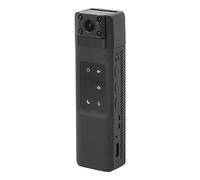 Telecamera HD 1080P con Visione Notturna Wi-Fi, Rotazione di 180° e Mini Registratore Antiurto Telecamera della Polizia Indossabile Antiurto con Clip Posteriore per Casa,