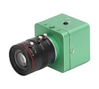 Telecamera Industriale USB HD da 41 MP, Telecamera di Sicurezza Digitale 4K 30FPS con Obiettivo Zoom Manuale Senza Distorsioni da 6-12 Mm, Riproduzione Supportata, Videocamera (Spina UE)