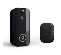 Telecamera intelligente per campanello con WiFi Wireless Video HD Visione notturna a due vie ricaricabile di sicurezza per uso della porta dell'appartamento di casa dell'ufficio della villa