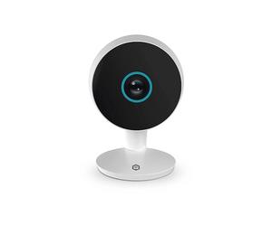 TELECAMERA INTERNA SMARTLIFE NEDIS WIFICI08CWT 3MP HD 1296p, Visione Notturna 10 m, audio 2 vie, Rilevamento, da Interno, Wi-Fi 2.4 GHz, Microfono integrato, Sistema di alimentazione: Alimentato da US