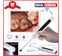 Telecamera intraorale wifi wireless dentista USB Endoscopio 8 LED Dentale Head
