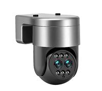 Telecamera IP 8MP 4K Dual Lens Protezione di sicurezza esterna Zoom 8X Tracciamento automatico 2K 4MP CCTV Videosorveglianza NVR FTP Rilevamento del movimento(2K 4MP WiFi Add 32G)