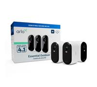 Telecamera di sicurezza Arlo Essential sorveglianza per esterni 2K 2K, pacco da 3 [VMC3350-100EUS]