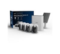 TELECAMERA IP ARLO Ultra 3 4-cam kit + Solar Panel, da Interno ed esterno, Funzione visione notturna, Microfono integrato, Sistema di alimentazione: Accumulatore