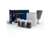 TELECAMERA IP ARLO Ultra 3, confezione da 3, da Interno ed esterno, Funzione visione notturna, Microfono integrato, Sistema di alimentazione: Accumulatore