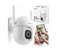 TELECAMERA IP BERDSEN Super HD 5 MP (2880 × 1620 px), Funzione visione notturna, Microfono integrato