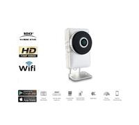 TELECAMERA IP CAM 1 MPX 720P WIRELESS WIFI REGISTRA MICRO SD WIDE EYE 180 GRADI