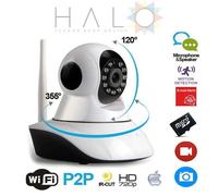 TELECAMERA IP CAM CAMERA HD 720P WIRELESS LED IR LAN MOTORIZZATA WIFI RETE P2P