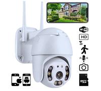 Telecamera IP Cam PTZ WiFi Camera Esterna Motorizzata Microfono Smart App ICSEE