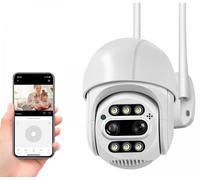 TELECAMERA IP CAM WIFI CAMERA DOME WIRELESS ESTERNO SD 4MP micro SD. ART-34216