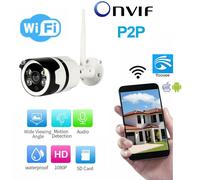 TELECAMERA IP CAM WIFI WIRELESS ONVIF 2MPX FULL HD INFRAROSSI AUDIO SLOT SD ETHE