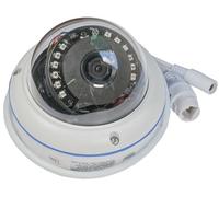 Telecamera IP Dome Cablata per Interni 4MP POE a Prova di Vandali - Telecamera di Rete IP 4.0MP a Infrarossi - Lente Grandangolare 2.8mm - Rilevazione di Movimento