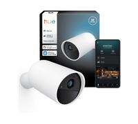 TELECAMERA IP HUEE Hue Secure, da Interno ed esterno, Funzione visione notturna, Microfono integrato, Sistema di alimentazione: Batteria