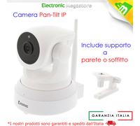 TELECAMERA IP Motorizzata da interni wifi o con RJ45 HD 720P 1MP