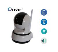 TELECAMERA IP MOTORIZZATA WIRELESS LED IR HD 720P WIFI RETE LAN ONVIF