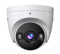 Telecamera IP per esterni Tenda TC3T24C 2K con visione notturna, rilevamento AI e microfono