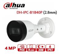TELECAMERA IP POE 4MP H265 IR LED IP67 IPC-B1B40P DAHUA 2,8mm