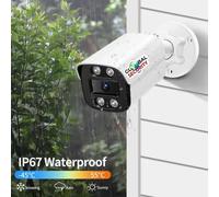 Telecamera Ip Poe 8 mpx 4k 2,8 mm Con Onvif
