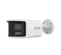Telecamera IP PoE Hikvision DS-2CD1T67G2HP-LIUF/SL 6MP con obiettivo ottico da 2,8mm, colore 24/7, IP67 per esterni, altoparlante AI, audio