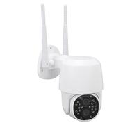 Telecamera IP PoE PTZ da Esterno 8 MP Speed Dome, Tracciamento Automatico, Zoom Ottico 18x con Visione Notturna IR da 50 M, Conversazione Bidirezionale (Spina UE)