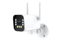 Telecamera IP PTZ Wi-Fi 8MP 4K, telecamera di sorveglianza H.265 for esterni, monitoraggio automatico dell'audio, telecamera Bullet 2MP, protezione di sicurezza domestica(UK Plug,4MP Add 64G Card)