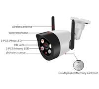Telecamera ip tecno tc-3020wf bullet 2mpx 3.6mm wifi ir color