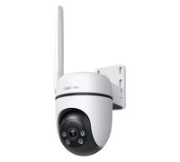 Tapo C501GW 3G/4G LTE Telecamera Wi-Fi Esterno con SIM Slot, FHD 360° PTZ, Visione Notturna a Colori Starlight, IP66, Rilevamenti Smart AI, Allarme Sonoro e Luminoso, Alimentato da DC o PoE