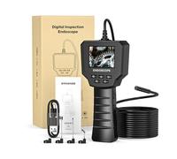 Telecamera ispezione con 1 pressione azionamento e design ergonomico Endoscopio per scovolino Facile da trasportare e da maneggiare Telecamera ispezione impermeabile