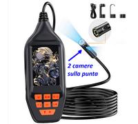 TELECAMERA ISPEZIONE ENDOSCOPIO USB SONDA IMPERMEABILE 5 METRI FLESSIBILE m30