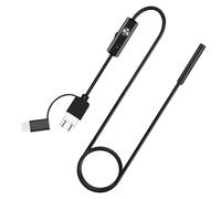Telecamera Ispezione, IP67 Impermeabile per Ispezione, Cavo da 3.5 m, Endoscopio Plug and Play Regolabile per Ispezione Macchinari e Idraulica