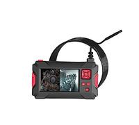 Telecamera Ispezione Tubi P30 8MM doppia lente 360 gradi ruota endoscopio periscopio industriale 4.3 "IPS LCD fotocamera digitale for ispezione auto con 8 LED(10m)