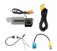 Telecamera La Retromarcia Impermeabile 12 LED Traiettoria Dinamica Telecamera Per Retromarcia Per VW Per Per CC Per Scirocco 2009-up Per Magotan B8 Con Ritardatore(Dynamic Trajectory)