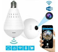 Telecamera Lampadina Led WI-FI Audio Camera Video Sorveglianza Luce