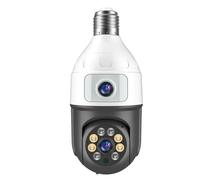 Telecamera Lampadina WiFi 360° con App X-IOT Cam - Visione Notturna, Audio Bidir