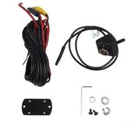 Telecamera laterale per veicoli con uscita AHD1080P e supporto angolare di 170 gradi per integrazione con sistemi di visualizzazione esistenti (nero)