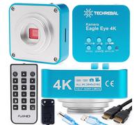Telecamera Microscopio 4K EAGLE EYE Ultra HD Blu HDMI USB Sony Sensor Techrebal