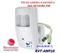 Telecamera Nascosta in Sensore Allarme PIR con Infrarosso Qualità Ottima