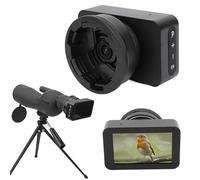 Telecamera Oculare Elettronica per Telescopio con Schermo a Colori da 3 Pollici, Colori 4K, Telecamera per Telescopio per Visione Notturna in Condizioni di Scarsa (Senza scheda