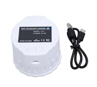 Telecamera oculare telescopico WiFi, oculare digitale wireless WiFi, fotocamera elettronica per astrofotografia, fotocamera oculare elettronica per telescopio da 1,7 a 1,97 cm (bianco)