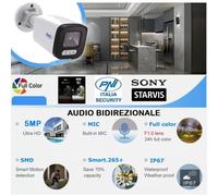 TELECAMERA FULL COLOR VISIONE COLORE AL BUIO ASSOLUTO NOVITA'