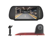 Telecamera Parcheggio Per Ford Per Transit Per Custom 2012 2013 2014 2015 Telecamera Per Retromarcia Con Monitor 7 Pollici Per Specchietto Retrovisore Retrocamera Auto