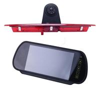 Telecamera Parcheggio Per Transit Per Van 2015-2020 Luce Freno A LED Telecamera Di Retromarcia Monitor Da 7'' Visione Notturna Linea Guida