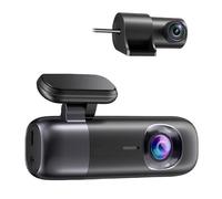 Telecamera per Auto Dash Cam 4K anteriore e posteriore WiFi GPS per auto con telecamera per modalità parcheggio DVR per visione notturna Dashcam Auto Grandangolo(F9 WITH HW KIT)